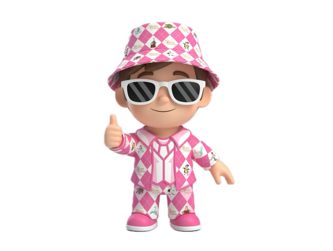 Professor WOW waving